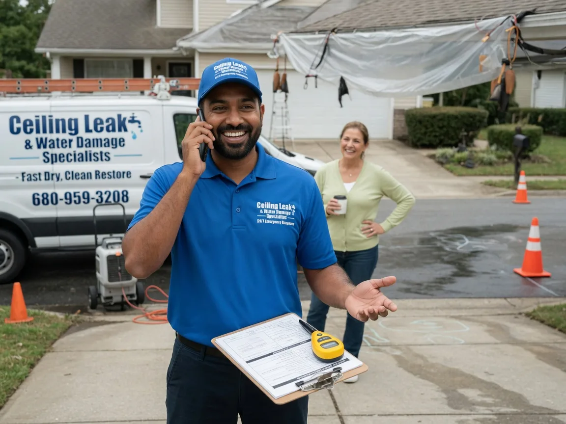 Ceiling Leak Cleanup Oliver Springs, TN FAQs